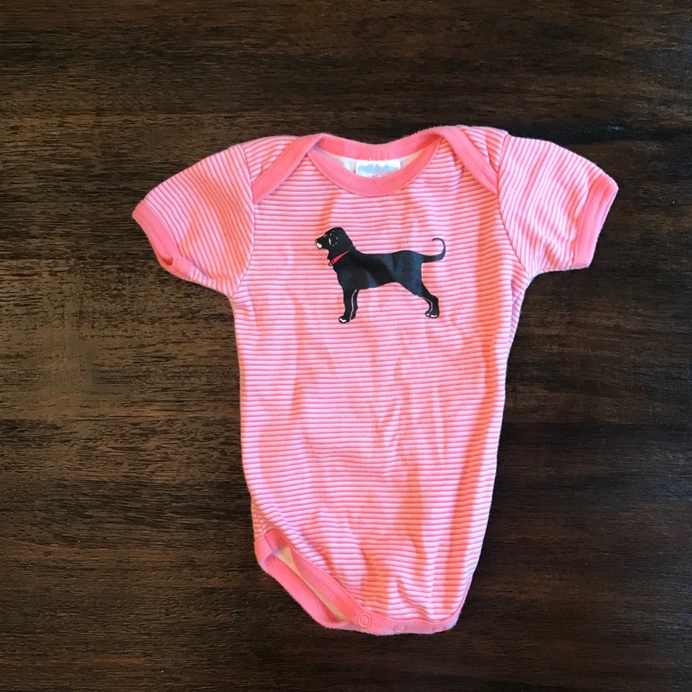 Black Dog Onesie 12M